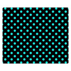 Polka Dots 50 x40  Blanket Back
