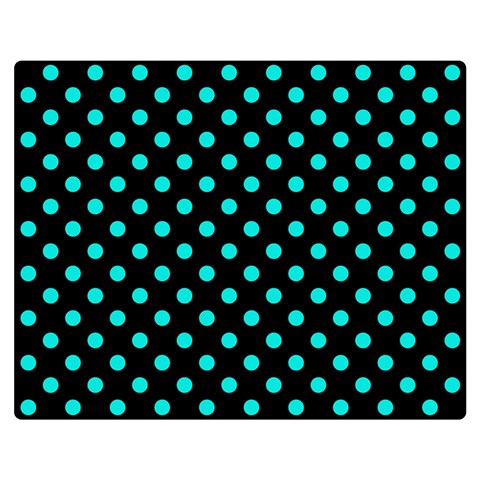 Polka Dots 60 x50  Blanket Front