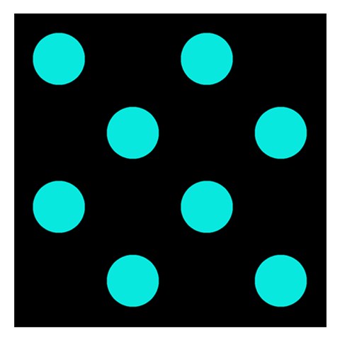 Polka Dots 3.75 x3.75  Memopad
