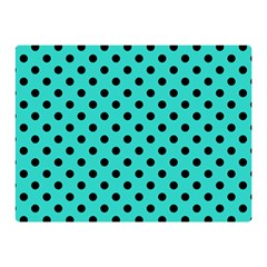 Polka Dots 35 x27  Blanket Back