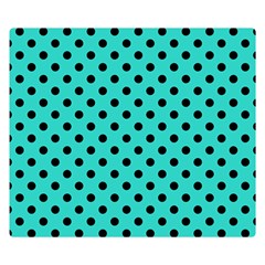 Polka Dots 50 x40  Blanket Back