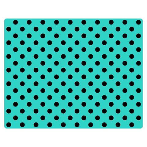 Polka Dots 60 x50  Blanket Front