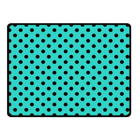 Polka Dots 45 x34  Blanket Back
