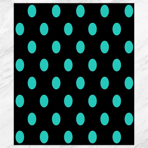 Polka Dots 8.15 x9.66  Canvas - 1