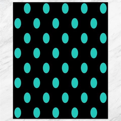 Polka Dots 10.95 x13.48  Canvas - 1