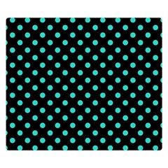 Polka Dots 50 x40  Blanket Back