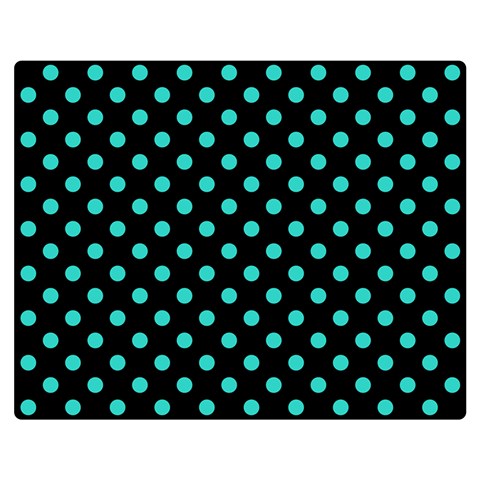 Polka Dots 60 x50  Blanket Front