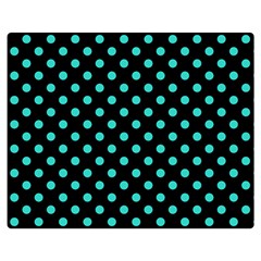 Polka Dots 60 x50  Blanket Back