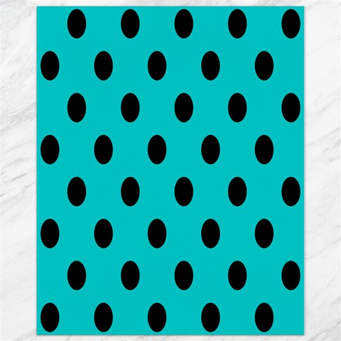 Polka Dots 10.95 x13.48  Canvas - 1