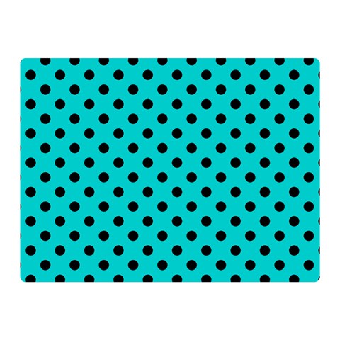 Polka Dots 35 x27  Blanket Front
