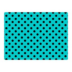 Polka Dots 35 x27  Blanket Back