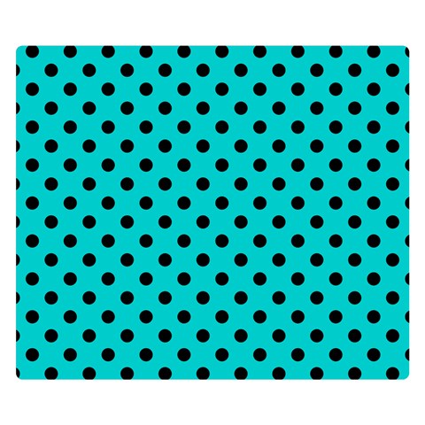 Polka Dots 50 x40  Blanket Front