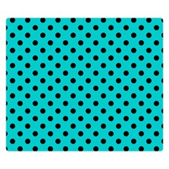 Polka Dots 50 x40  Blanket Back
