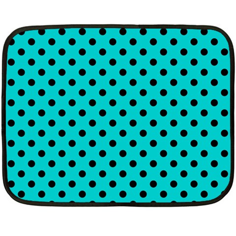 Polka Dots 35 x27  Blanket Front