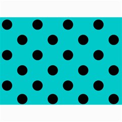 Polka Dots 7 x5  Photo Card - 2