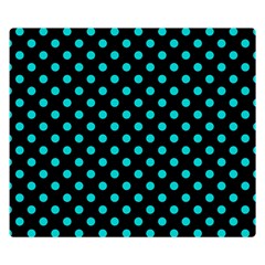 Polka Dots 50 x40  Blanket Back