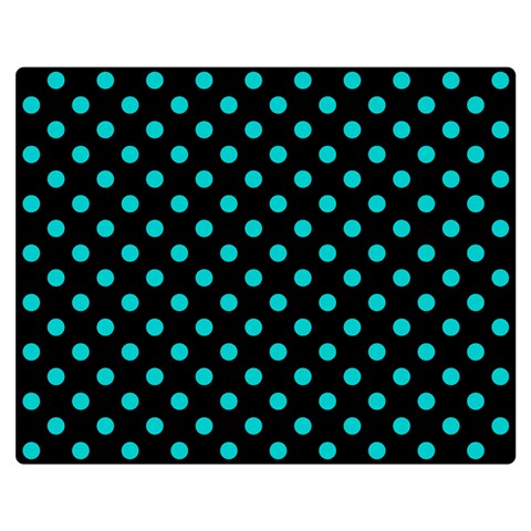 Polka Dots 60 x50  Blanket Front