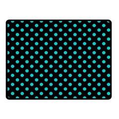 Polka Dots 45 x34  Blanket Back