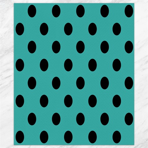 Polka Dots 8.15 x9.66  Canvas - 1