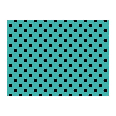 Polka Dots 35 x27  Blanket Front