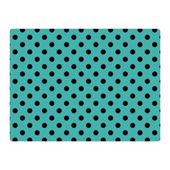 Polka Dots 35 x27  Blanket Back