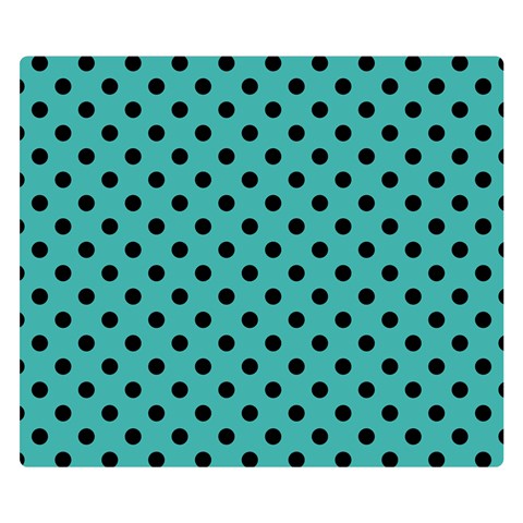 Polka Dots 50 x40  Blanket Front