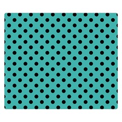 Polka Dots 50 x40  Blanket Back