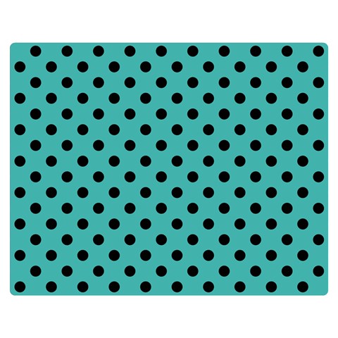 Polka Dots 60 x50  Blanket Front