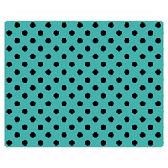 Polka Dots 60 x50  Blanket Back