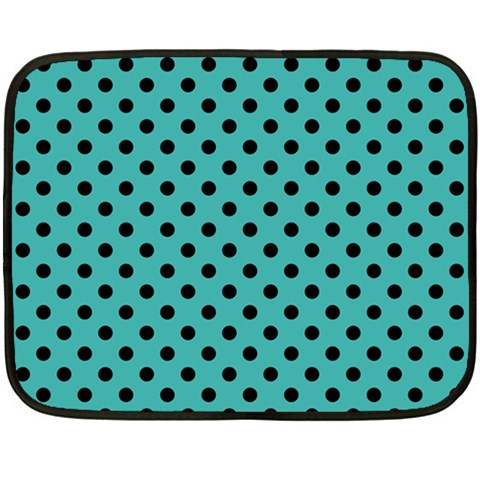 Polka Dots 35 x27  Blanket Back