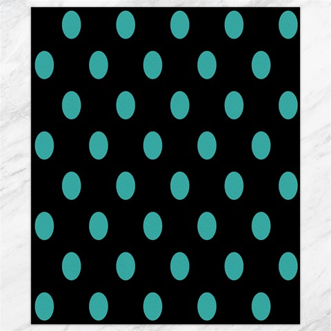 Polka Dots 8.15 x9.66  Canvas - 1