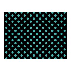 Polka Dots 35 x27  Blanket Back