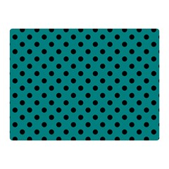 Polka Dots 35 x27  Blanket Back