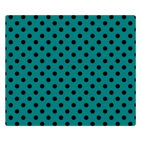 Polka Dots 50 x40  Blanket Front