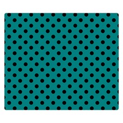 Polka Dots 50 x40  Blanket Back