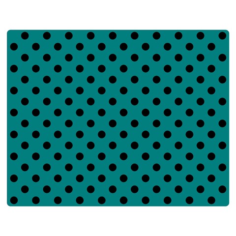 Polka Dots 60 x50  Blanket Front