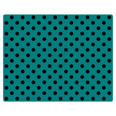 Polka Dots 60 x50  Blanket Back