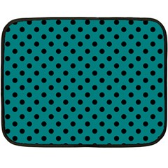 Polka Dots 35 x27  Blanket Back