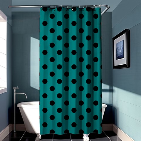 Polka Dots Curtain(36 X72 ) - 33.26 x66.24  Curtain(36 X72 )