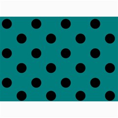 Polka Dots 7 x5  Photo Card - 2