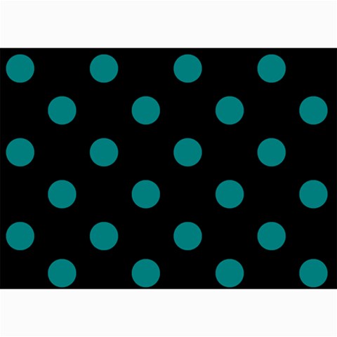 Polka Dots 7 x5  Photo Card - 1