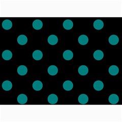 Polka Dots 7 x5  Photo Card - 2