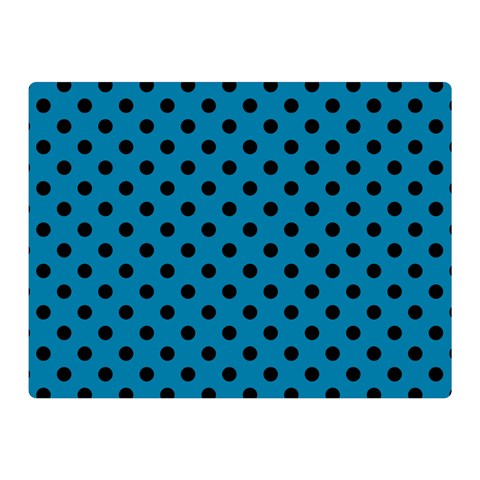 Polka Dots 35 x27  Blanket Front