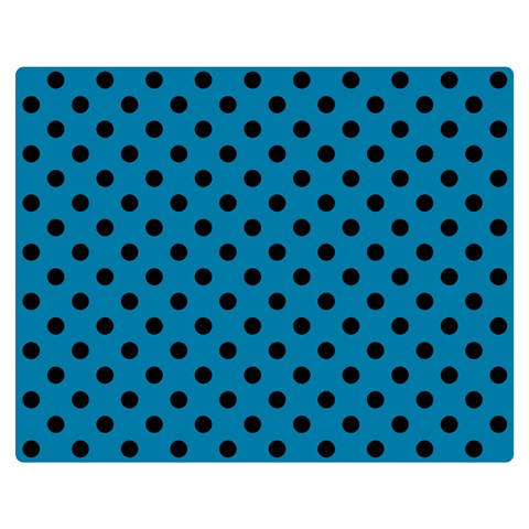 Polka Dots 60 x50  Blanket Front