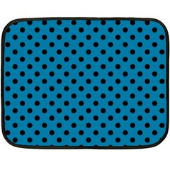 Polka Dots 35 x27  Blanket Back