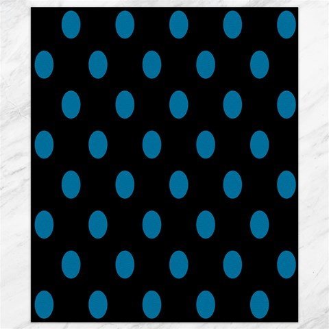 Polka Dots 8.15 x9.66  Canvas - 1
