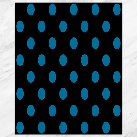 Polka Dots 10.95 x13.48  Canvas - 1