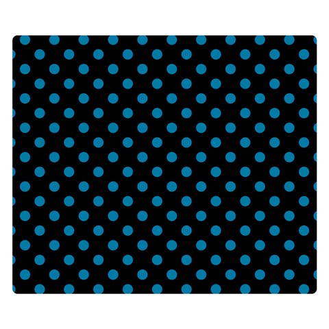 Polka Dots 50 x40  Blanket Front