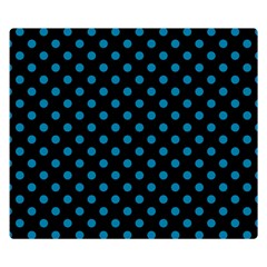 Polka Dots 50 x40  Blanket Back