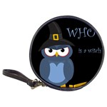 Halloween witch - blue owl Classic 20-CD Wallets